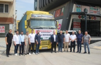 BEKSİAD’dan Gazze’ye 2. Yardım tır’ı da yola çıktı